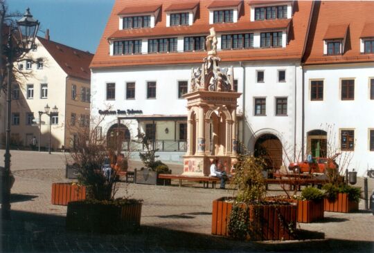 Marktplatz mit Brunnen