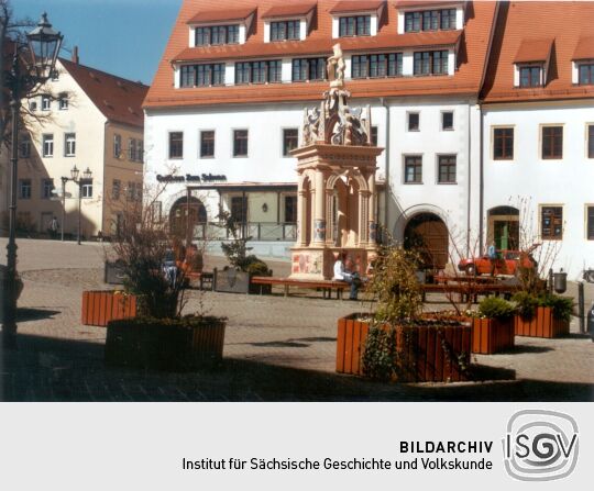 Marktplatz mit Brunnen