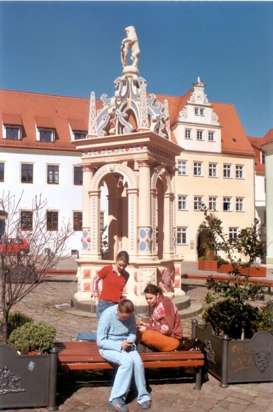 Marktplatz mit Brunnen