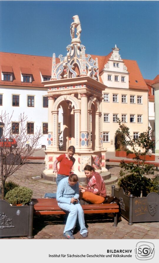 Marktplatz mit Brunnen