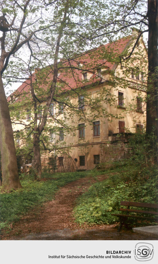 Schloß von der Parkseite