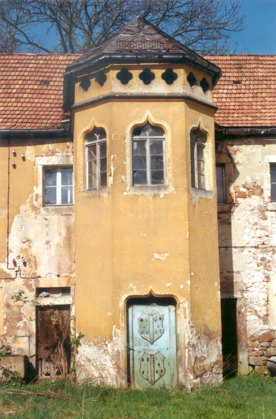 Herrenhaus mit Treppenaufgang