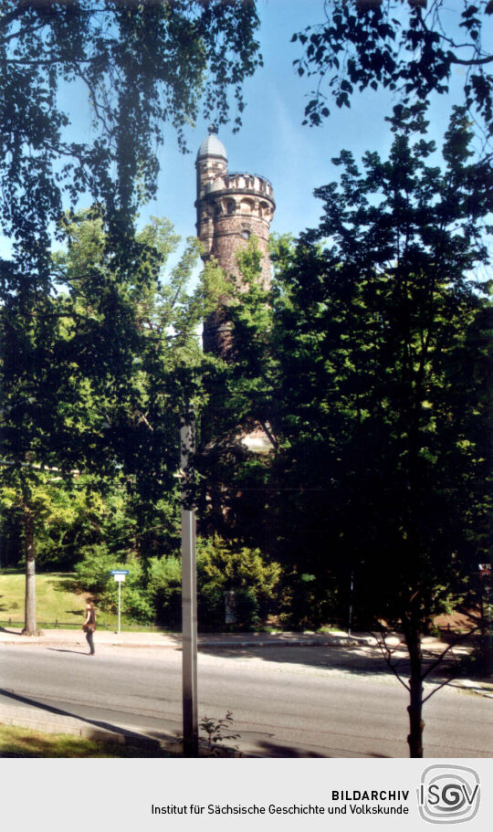 Fichtepark mit Aussichtsturm