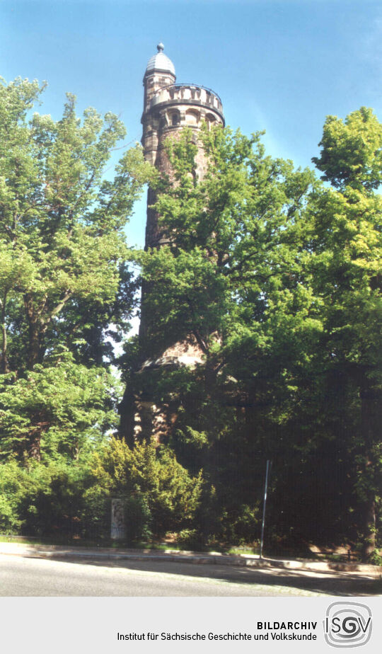 Fichtepark mit Aussichtsturm