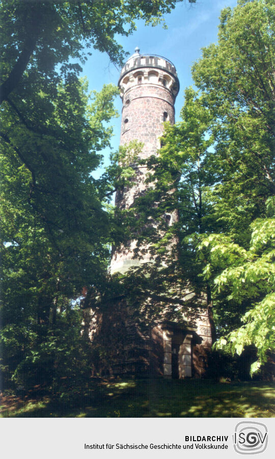 Fichtepark mit Aussichtsturm