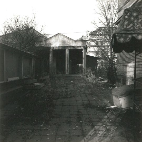 Lichtspiele Großenhainer Straße, vom Hof aus gesehen