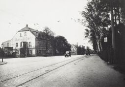 Gasthof Schänkhübel und Kino an der Königsbrücker Landstraße 7 in Klotzsche