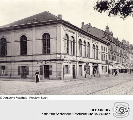 "Concert und Ball Etablissement Stadt Bremen" an der Leipziger Straße 58