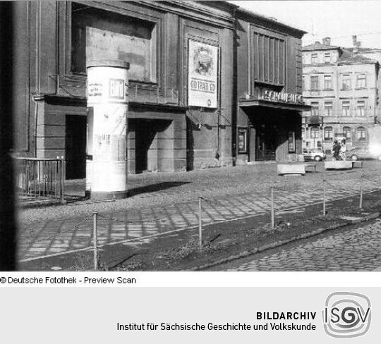 "Dresden, 'Zeitreise'"; Filmtheater Schauburg an der Königsbrücker Straße 55