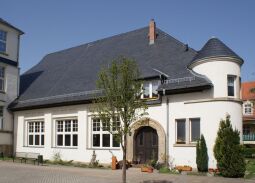 Turnhalle der einstigen 3. Katholischen Bezirksschule in Löbtau