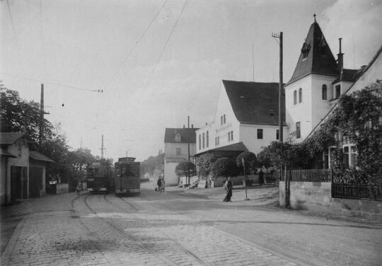 Gasthof Erbgericht in Dresden-Niederpoyritz, Pillnitzer Landstraße 179