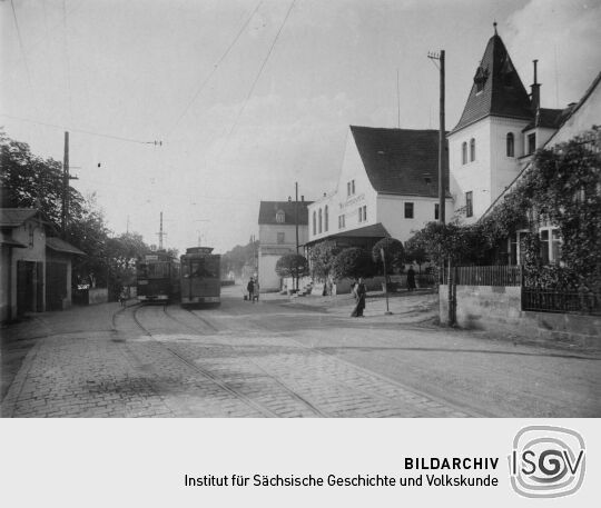 Gasthof Erbgericht in Dresden-Niederpoyritz, Pillnitzer Landstraße 179