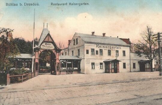 Kaisergarten an der Bautzner Landstraße