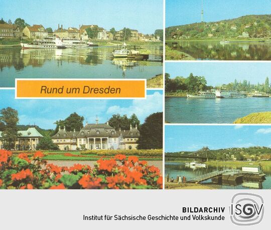 Bildpostkarte "Rund um Dresden"