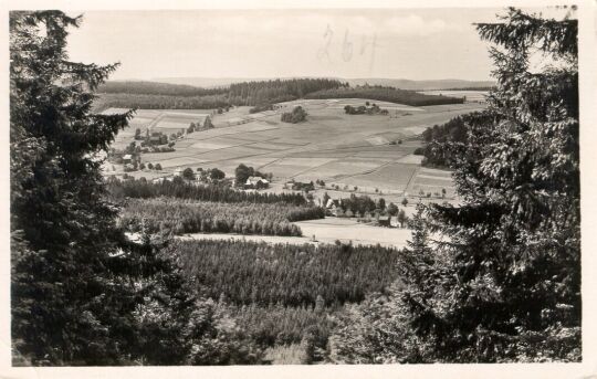 Landschaftsansicht bei Eubabrunn