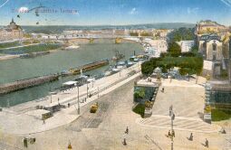 Bild: Bildpostkarte der Brühlschen Terrasse in Dresden