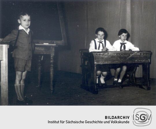 Theateraufführung in der Mittelschule Bockau
