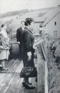 Bild: Einweihung der Schule in Bockau