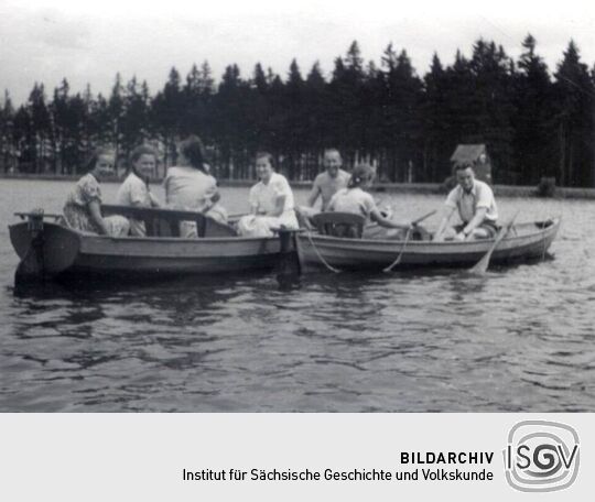 Bockauer Schüler auf Ausflug (?)