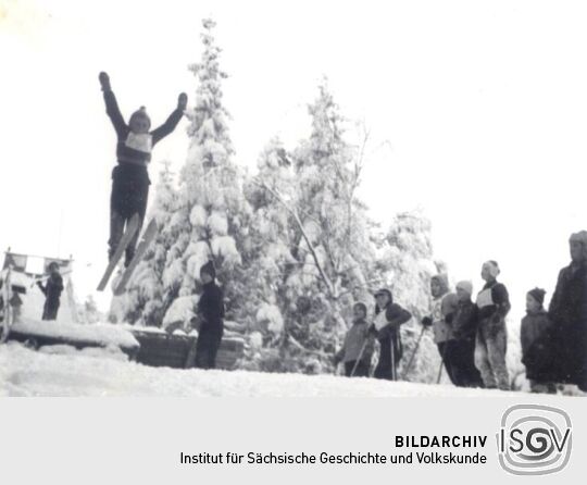 Jugendwettkampf im Skispringen in Bockau ?