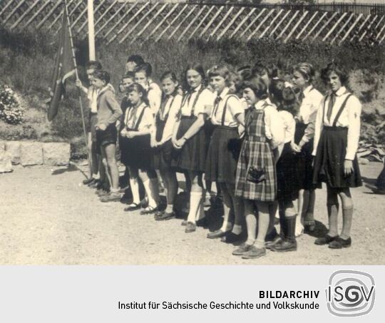 Schüler der Schule in Bockau