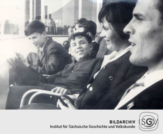 Bockauer Schüler auf Ausflug (?)