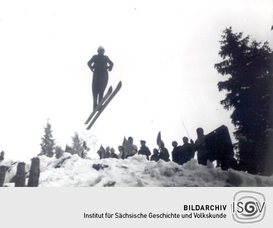 Jugendwettkampf im Skispringen in Bockau ?