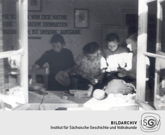 Bockauer Schüler auf Ausflug (?)