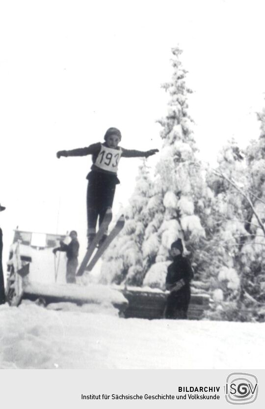 Jugendwettkampf im Skispringen in Bockau ?