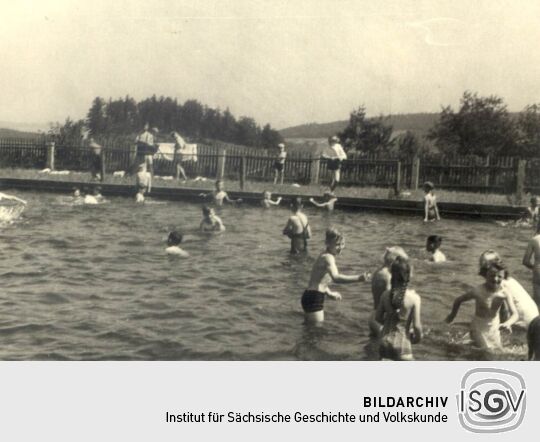 Bockauer Schüler auf Ausflug (?)