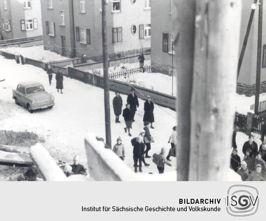 Richtfest des neuen Schulgebäudes in Bockau