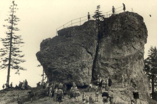 Bockauer Schüler auf Ausflug (?)