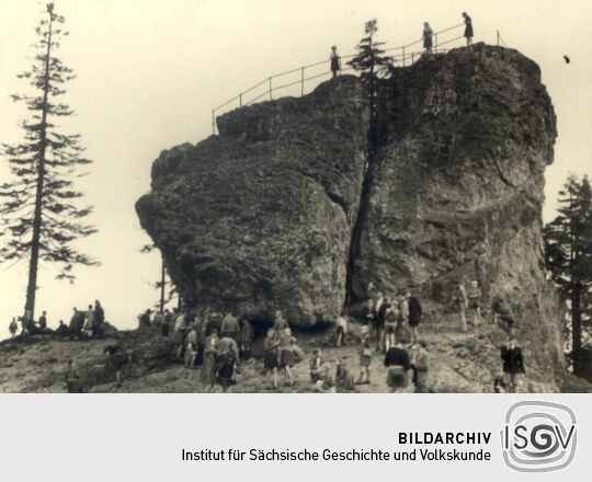 Bockauer Schüler auf Ausflug (?)