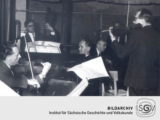 Jugendweihefeier 1958 in der Schule Bockau