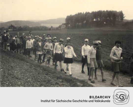Festumzug zur 700-Jahr-Feier von Bockau (?)