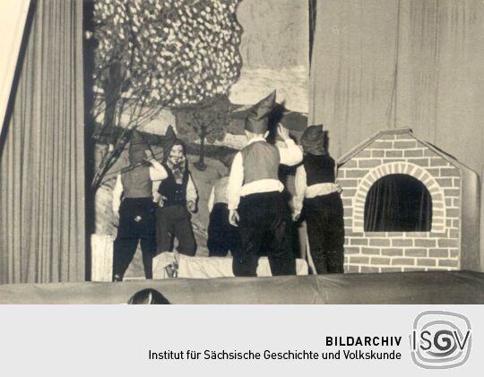 Theateraufführung in der Mittelschule Bockau