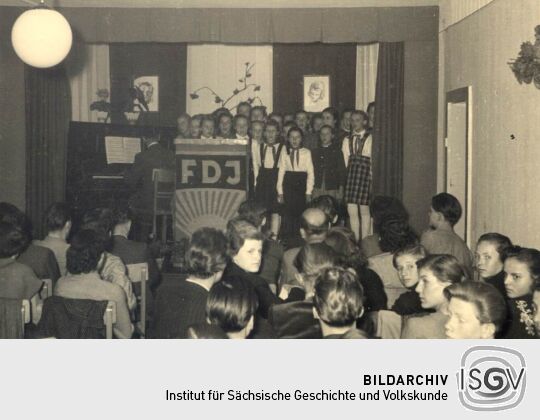 Veranstaltung der FDJ in Bockau