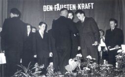 Bild: Jugendweihefeier 1958 in der Mittelschule Bockau