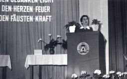 Bild: Jugendweihefeier 1958 in der Mittelschule Bockau