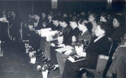 Bild: Jugendweihefeier 1958 in der Mittelschule Bockau