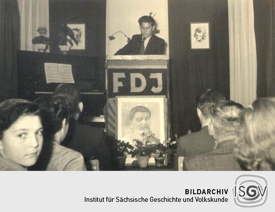 Veranstaltung der FDJ in Bockau