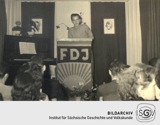 Veranstaltung der FDJ in Bockau