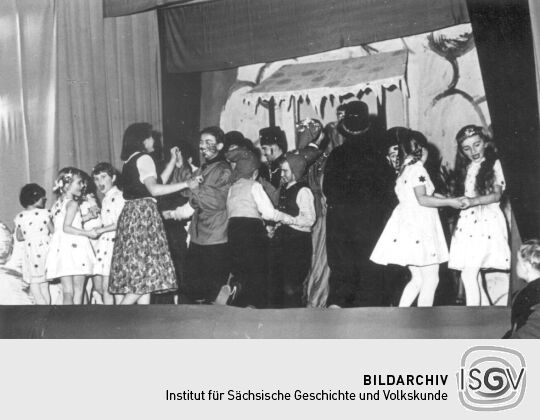 Theateraufführung in der Mittelschule Bockau