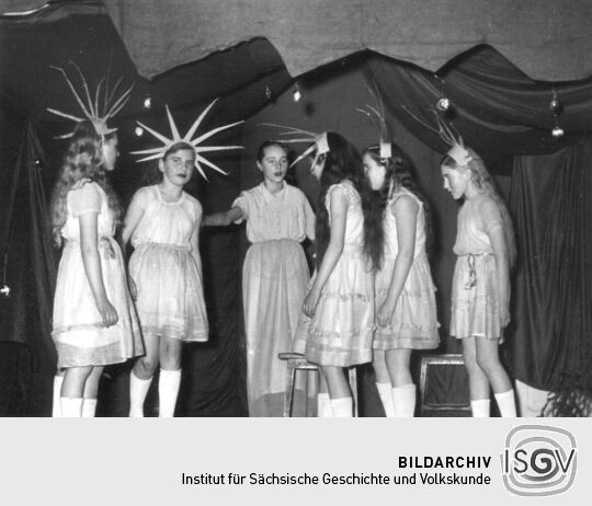 Theateraufführung in der Mittelschule Bockau