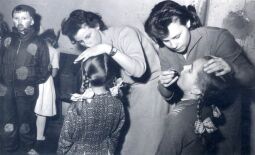 Bild: Theateraufführung in der Mittelschule Bockau