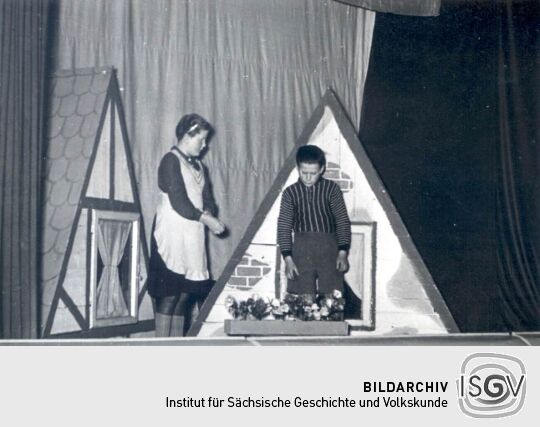 Theateraufführung in der Mittelschule Bockau