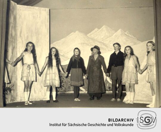 Theateraufführung in der Mittelschule Bockau