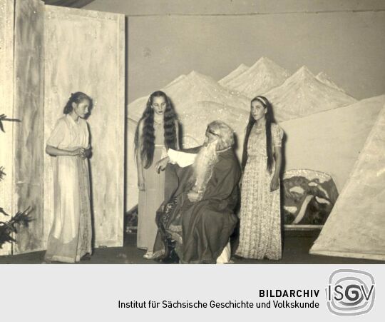 Theateraufführung in der Mittelschule Bockau