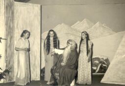 Bild: Theateraufführung in der Mittelschule Bockau