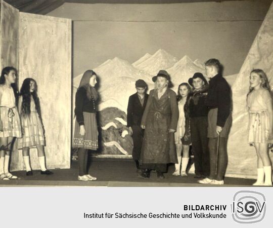 Theateraufführung in der Mittelschule Bockau